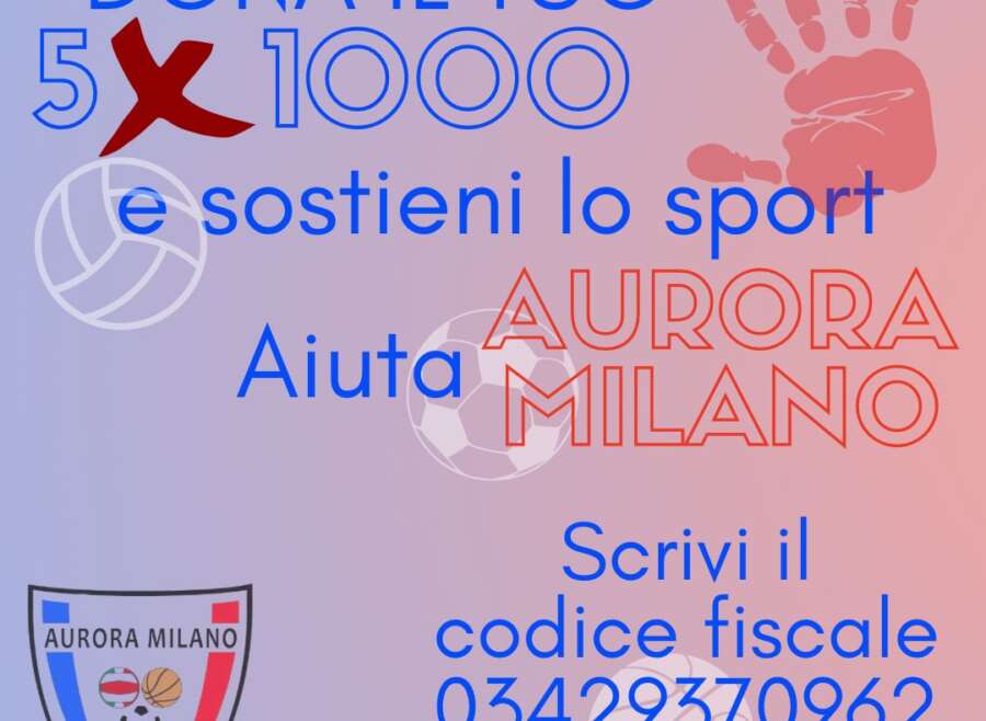 5×1000 all’Aurora Milano