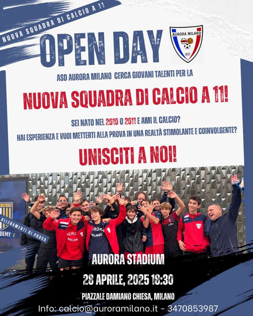 Cerchiamo Giovani Talenti per la nuova Squadra di Calcio a 11