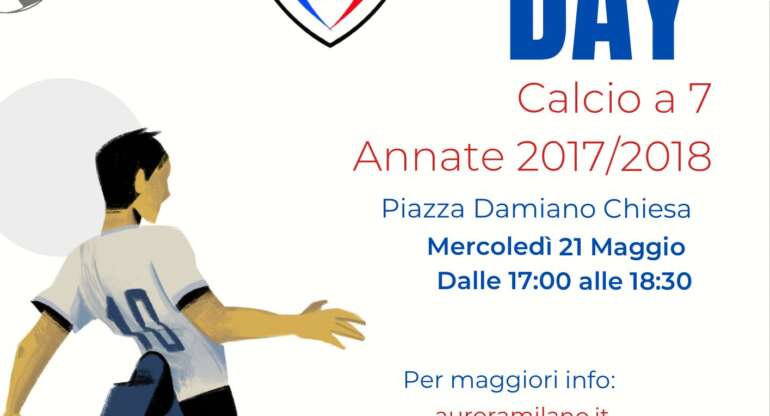 Open Day Calcio – anni 2017/18